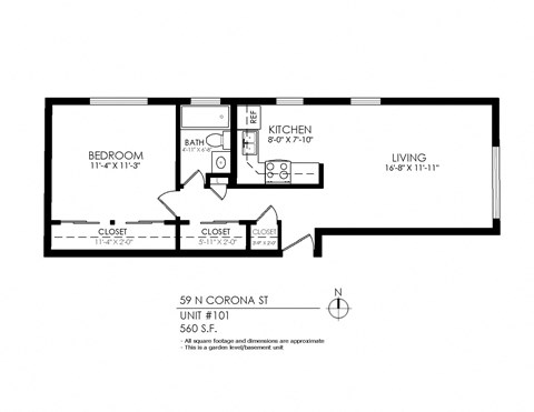 59 N Corona St. Studio-1 Bed Apartment for Rent - Photo Gallery 11